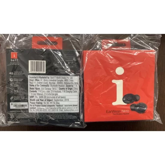 TW10 Buds Iball Earwear Tw10 Buds Wireless Headphones Price India