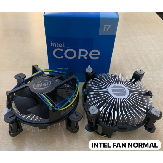 Intel CPU Cooling Fan i3, i5, i7 with Aluminium Heatsink LGA Socket 1155/1150/1156 Desktop Computer Motherboard Cooler