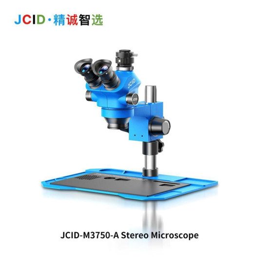 JCID M3750 Trinocular Continuous 7-50X Zoom Microscope